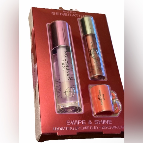 BCBGeneration Other - BCBGeneration Hydrating Lip Care Duo with Keychain Cap